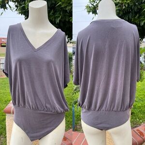 NEW Express Short Sleeve Bodysuit LARGE